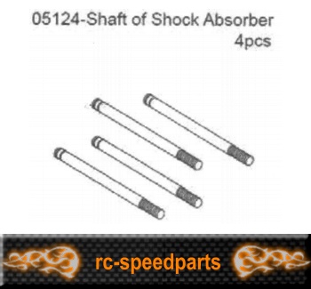 Artikel Bild: 05124 - Shaft of Shock Absorber 4 Stck