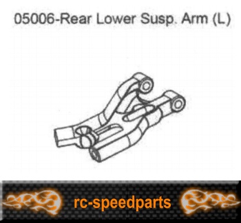 Artikel Bild: 05006 - Rear Lower Suspension Arm L