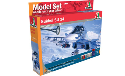 Artikel Bild: 510071059 - Russ. Sukhoi SU-34 Modellsatz Set