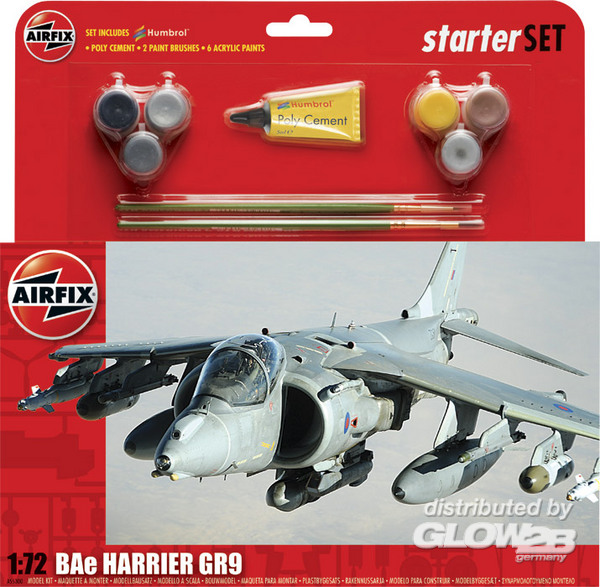 Artikel Bild: A55300 - Starter Set Harrier GR9 (new tool)