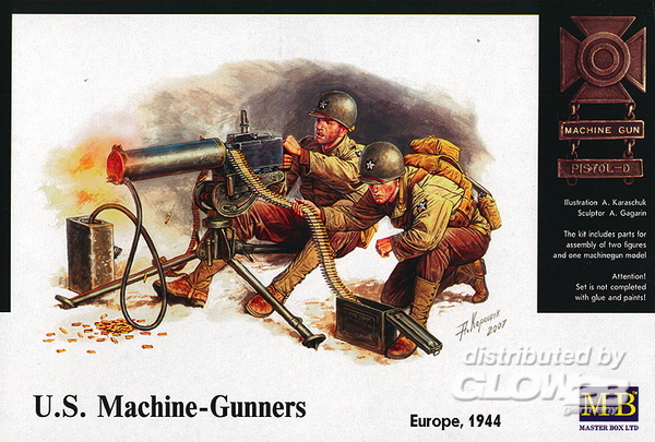Artikel Bild: MB3519 - U.S. Machine-Gunners Europe 1944