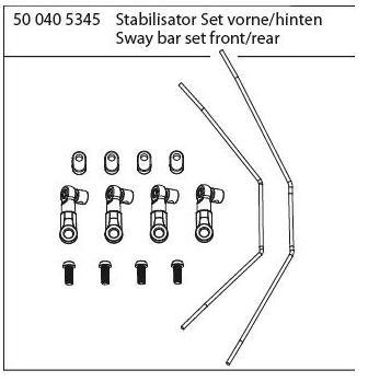 Artikel Bild: 500405345 - Stabilisator Set vorne/hinten