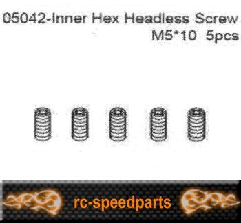Artikel Bild: 05042 - Inner Hex Set Screw 5x10 (5 Stck)