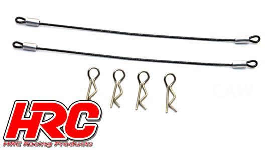 Artikel Bild: HRC1051F Karoklammern Metal Cord 120mm