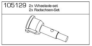 105129 - 2 x Radachsen Set