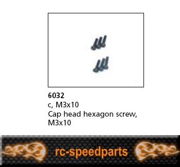 6032 - Schrauben M3x10