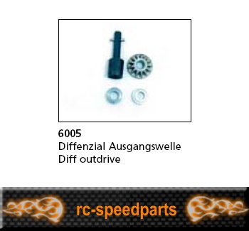 6005 - Differential Ausgangswelle