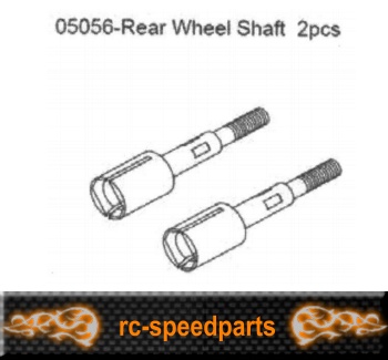 05056 - Rear Wheel Shaft 2 Stck