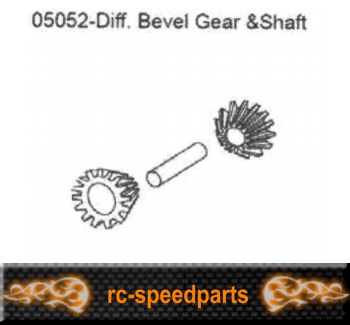 05052 - Diff Bevel Gear + Shaft