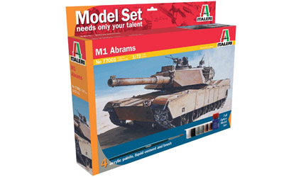 Artikel-Bild-510077001 - US KPz MBT M1 Abrams Modellsatz Set