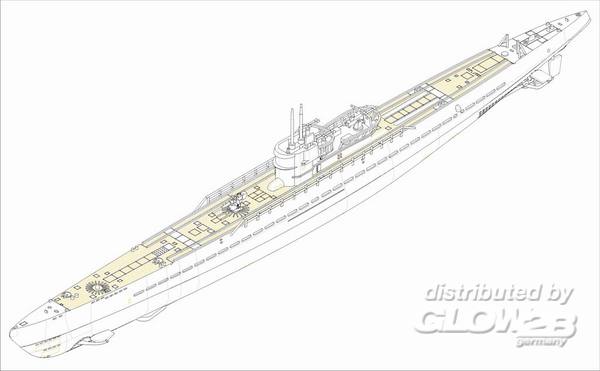 83508 - German Navy Type IX-C U-Boat