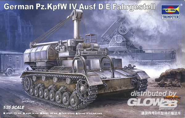 00362 - German Pz.Kpfw IV Ausf. D/E Fahrgestell