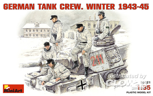 35021 - Deutsche Panzerbesatzung Winter 1943-45