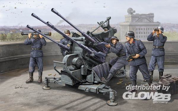 02309 - FLAK 38 German 2.0cm anti-aircraft guns