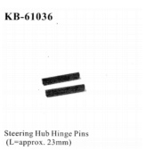 KB-61036 - Steering Hub Hinge Pins 23mm