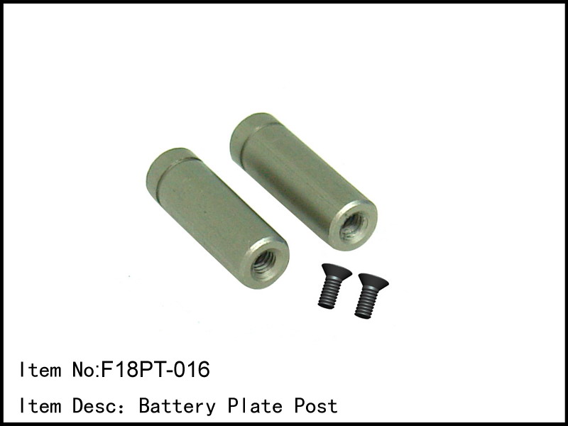 F18-PT-016 - CNC Alloy Battery Plate Post