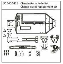 500405422 - Chassis + Anbauteile Set