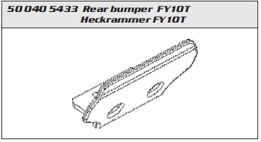 405433 - Rear Bumper FY10