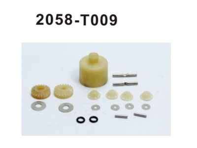 2058-T009 - Differential Bauteile Set