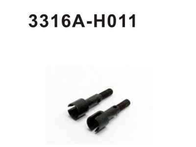 3316A-H011 - Radachse v+h 2 Stück