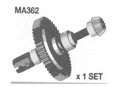 MA362 - Rear Drive Shaft Set