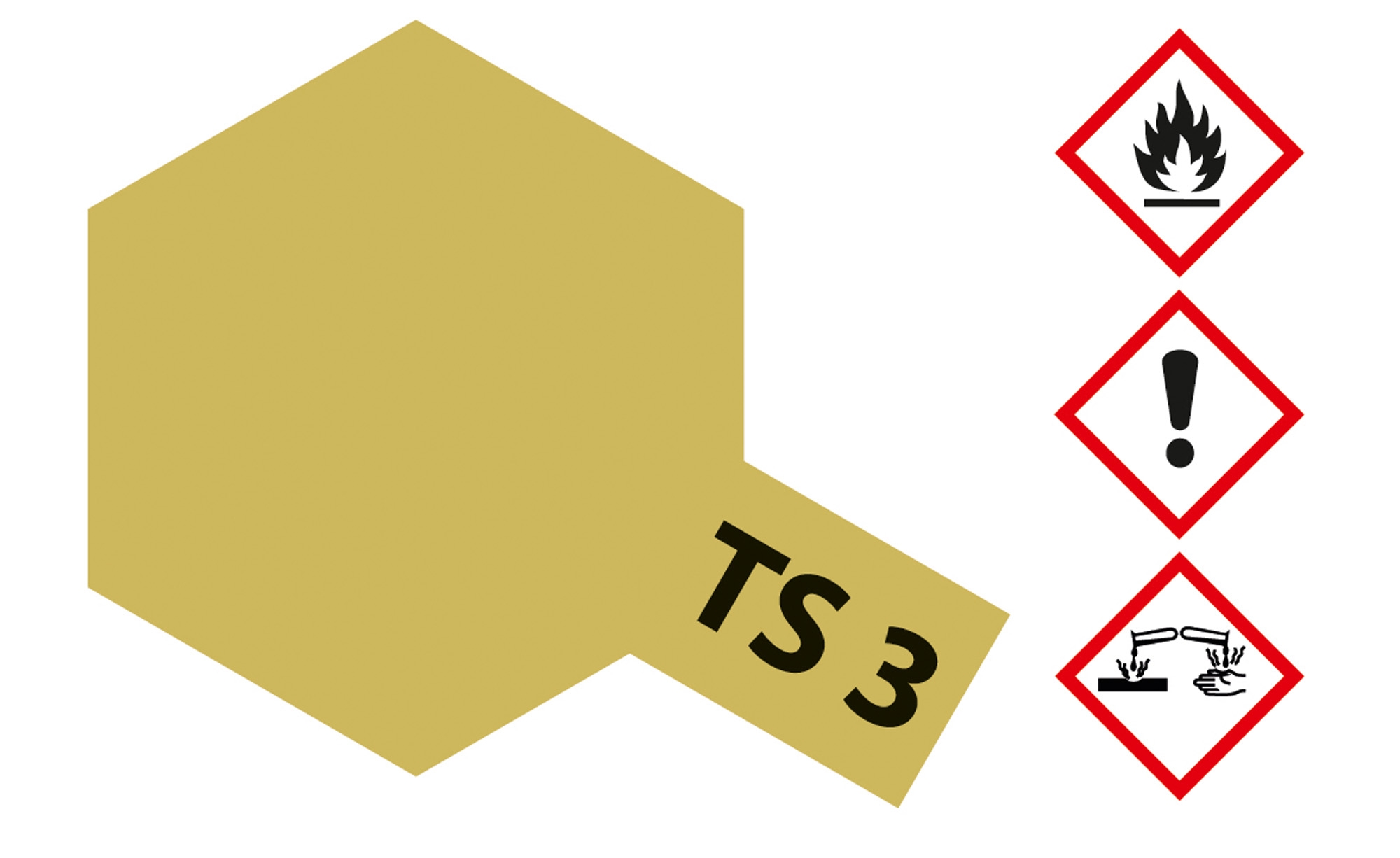 85003 - Tamiya TS-3 Dark Yellow