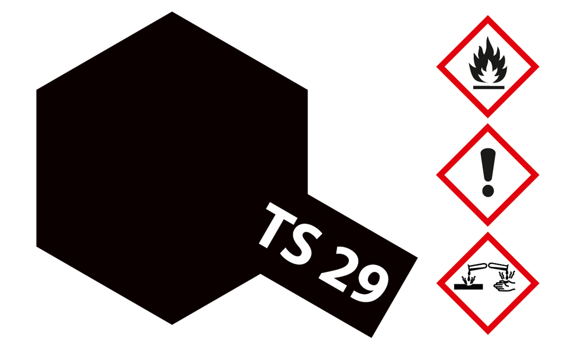 85029 - Tamiya TS-29 schwarz seidenmatt