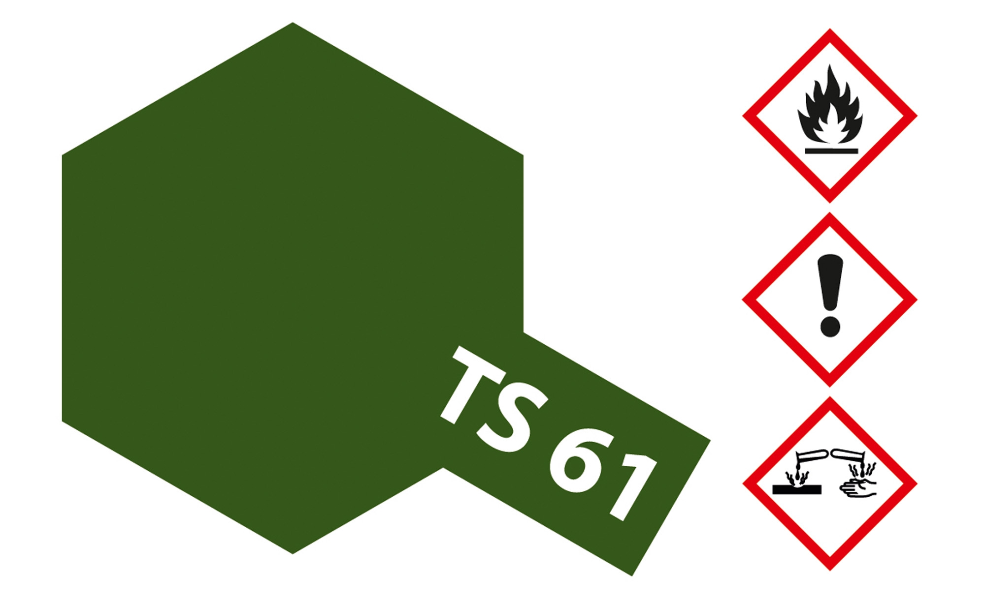 85061 - Tamiya TS-61 Nato grün matt
