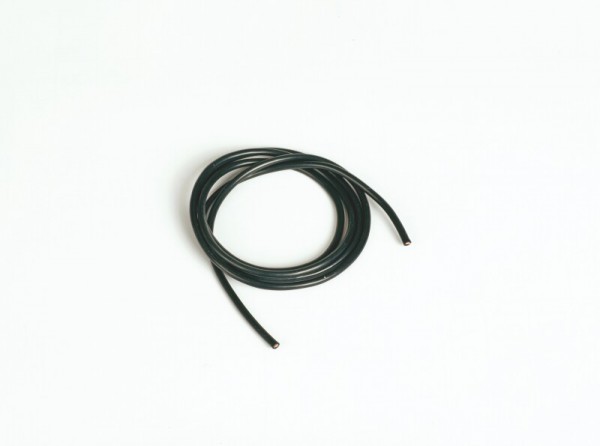 Artikel-Bild-R8030 Silikonkabel 1,6qmm schwarz 1m