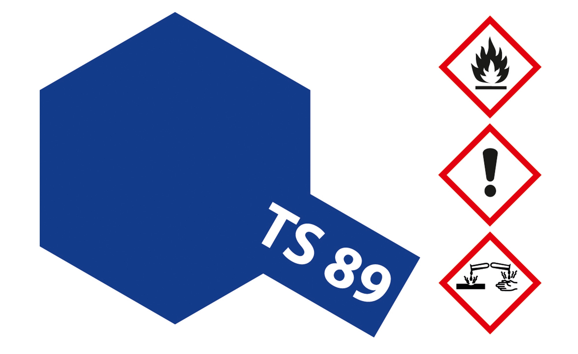 85089 - Tamiya TS-89 blau Perleffekt