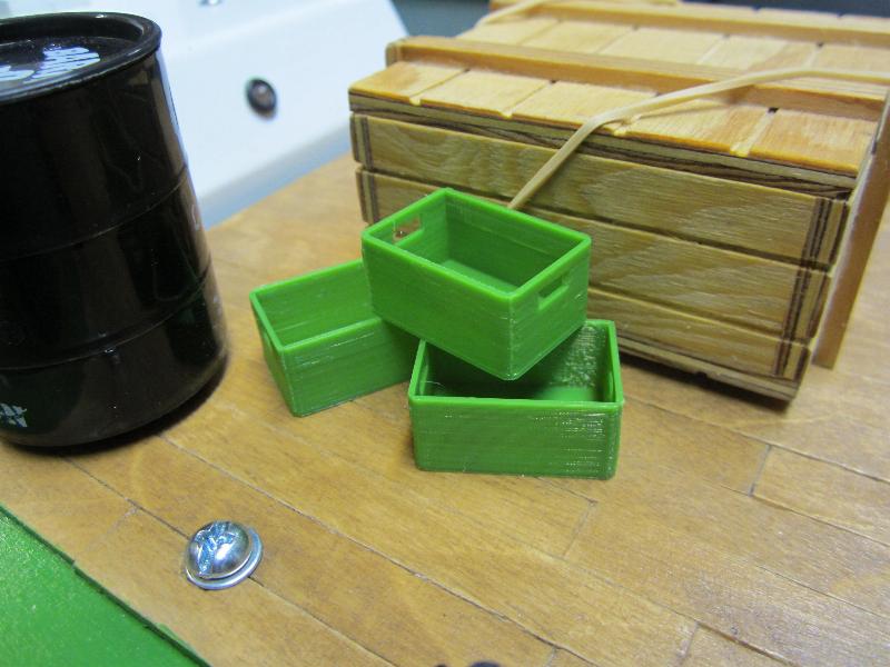 Kiste hoch grün 25x12x17mm 1:25 - 19357 - 538 - 0 - 1