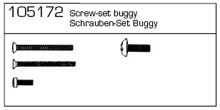 Artikel Bild: 105172 - Schrauben-Set Buggy