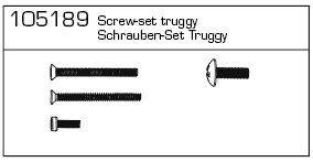 Artikel Bild: 105189 - Schrauben-Set Truggy