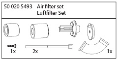 Artikel Bild: 205493 - Luftfilter Set