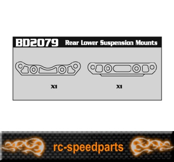 Artikel Bild: BD2079 - Rear Lower Suspension Mounts