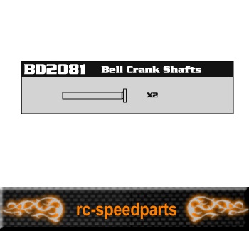 Artikel Bild: BD2081 - Bell Crank Shafts