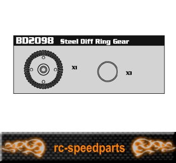 Artikel Bild: BD2098 - Steel Diff Ring Gear