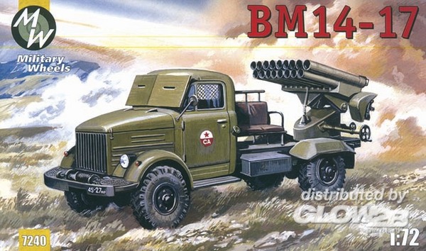 Artikel Bild: 7240 - BM-14-17 on the GAZ-51