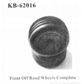 Artikel Bild: KB-62016 - Front OFF-Road Wheel Complete