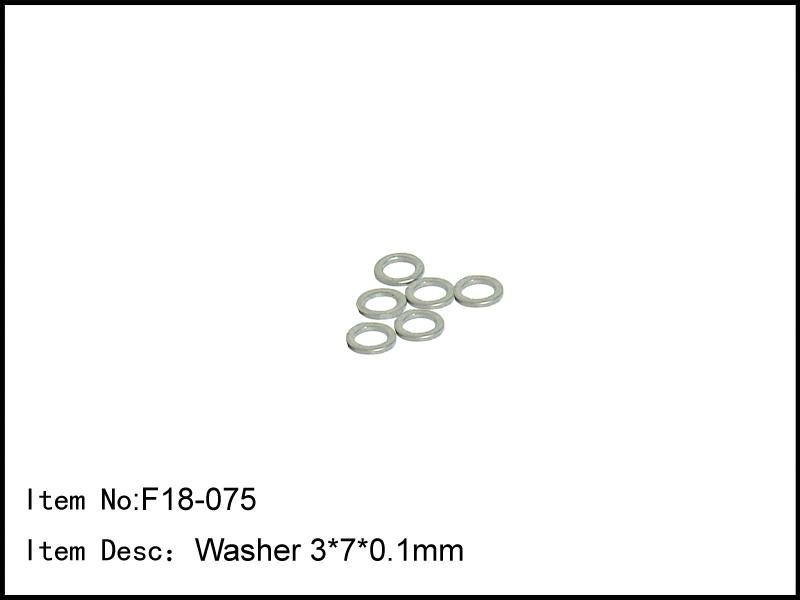 Artikel Bild: F18-075 - Washer 3*7*0.1mm