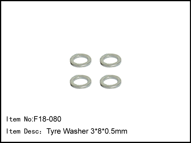 Artikel Bild: F18-080 - Tyre Washer 3*8*0.5mm