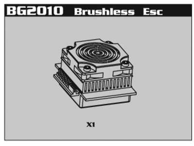 Artikel Bild: BG2010 - Brushless ESC