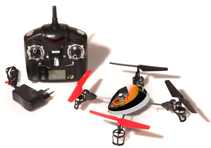 Artikel Bild: 90023 - DF Models Quadcopter Ufo Mode 2 RTF