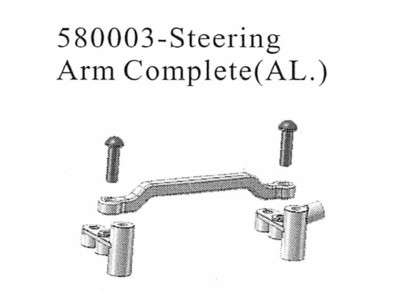 Artikel Bild: 580003 - Steering Arm Complete (AL)