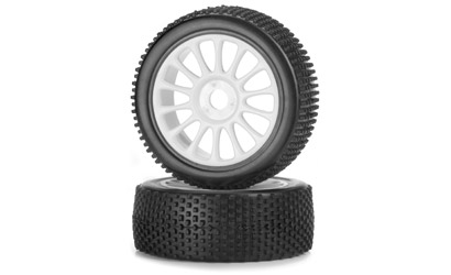 Artikel Bild: 205604 - Reifen-Felgenset weiss 2 Stck