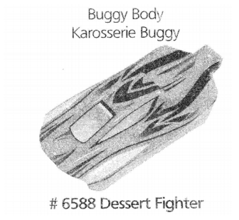 Artikel Bild: 6588 - Karo Desert Fighter 2 Buggy 2013
