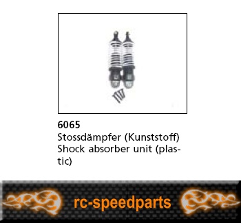 6065 - Stoßdämpfer (Kunststoff) 2 Stck