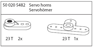 205482 - Servohörner