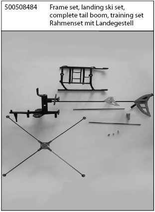 508484 - Rahmenset mit Landegestell