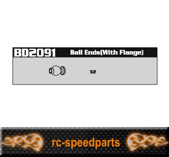 BD2091 - Ball Ends with Flange